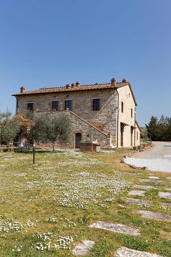 Semesterbostad Casa Crete Senesi Appartamento Mirtillo Nel Podere Di Sant'Antonio Asciano