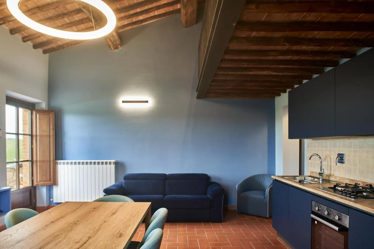 Semesterbostad Casa Crete Senesi Appartamento Mirtillo Nel Podere Di Sant'Antonio Asciano