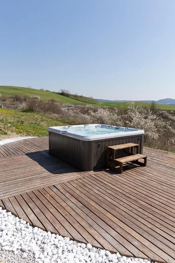 Ferienhaus Casa Crete Senesi Appartamento Mirtillo Nel Podere Di Sant'Antonio Asciano Italien