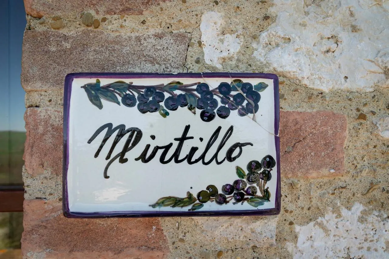 Casa Crete Senesi Appartamento Mirtillo Nel Podere Di Sant'Antonio Asciano Ferienhaus
