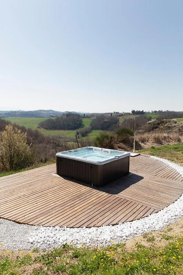 Casa Crete Senesi Appartamento Mirtillo Nel Podere Di Sant'Antonio Asciano Holiday home