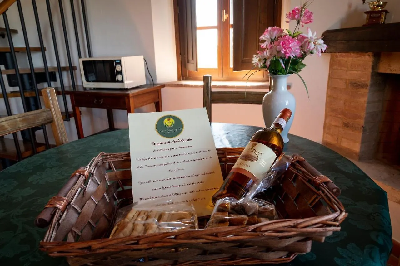 Casa Crete Senesi Appartamento Mirtillo Nel Podere Di Sant'Antonio Asciano Holiday home